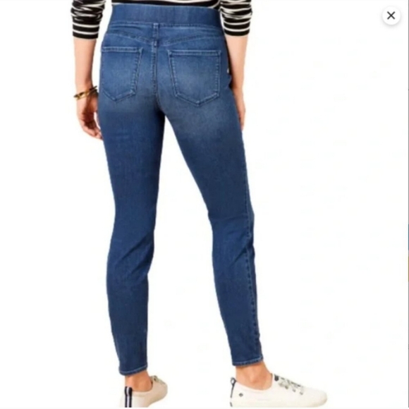 Talbots flawless pull-on Jeggings.  Super comfy 12P EUC - Picture 4 of 5